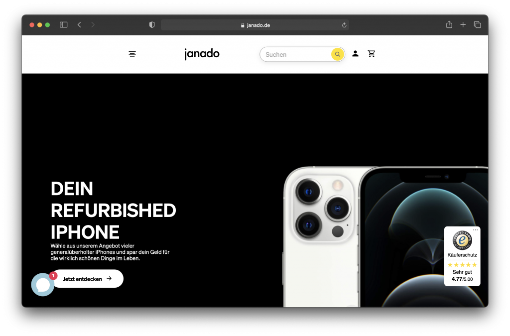Kreislaufwirtschaft: Startup Janado pusht 2. Hand Technik #Greentech