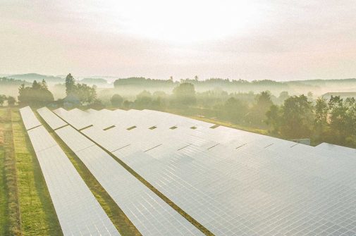 Greentech enBW Solar Park. Foto: EnBW