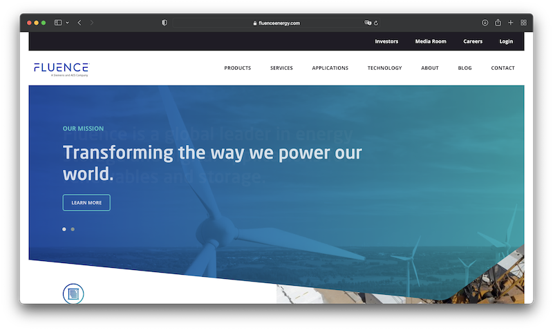 Fluence Energy GmbH Deutschland / Foto: Screenshot