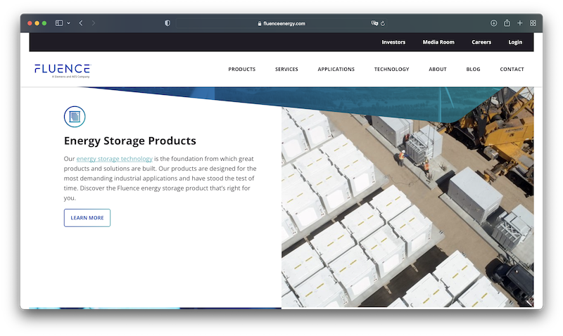 Fluence Energy USA / Foto: Screenshot