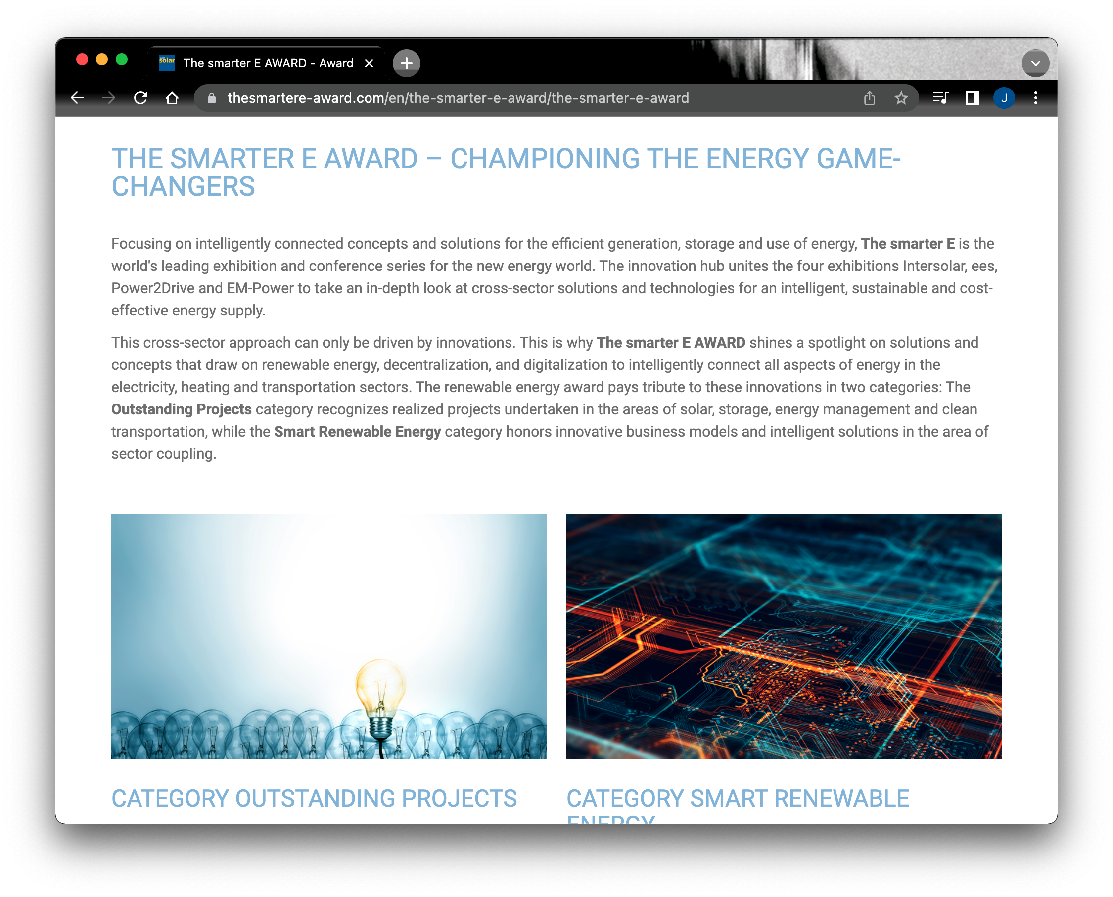 Greentech Award