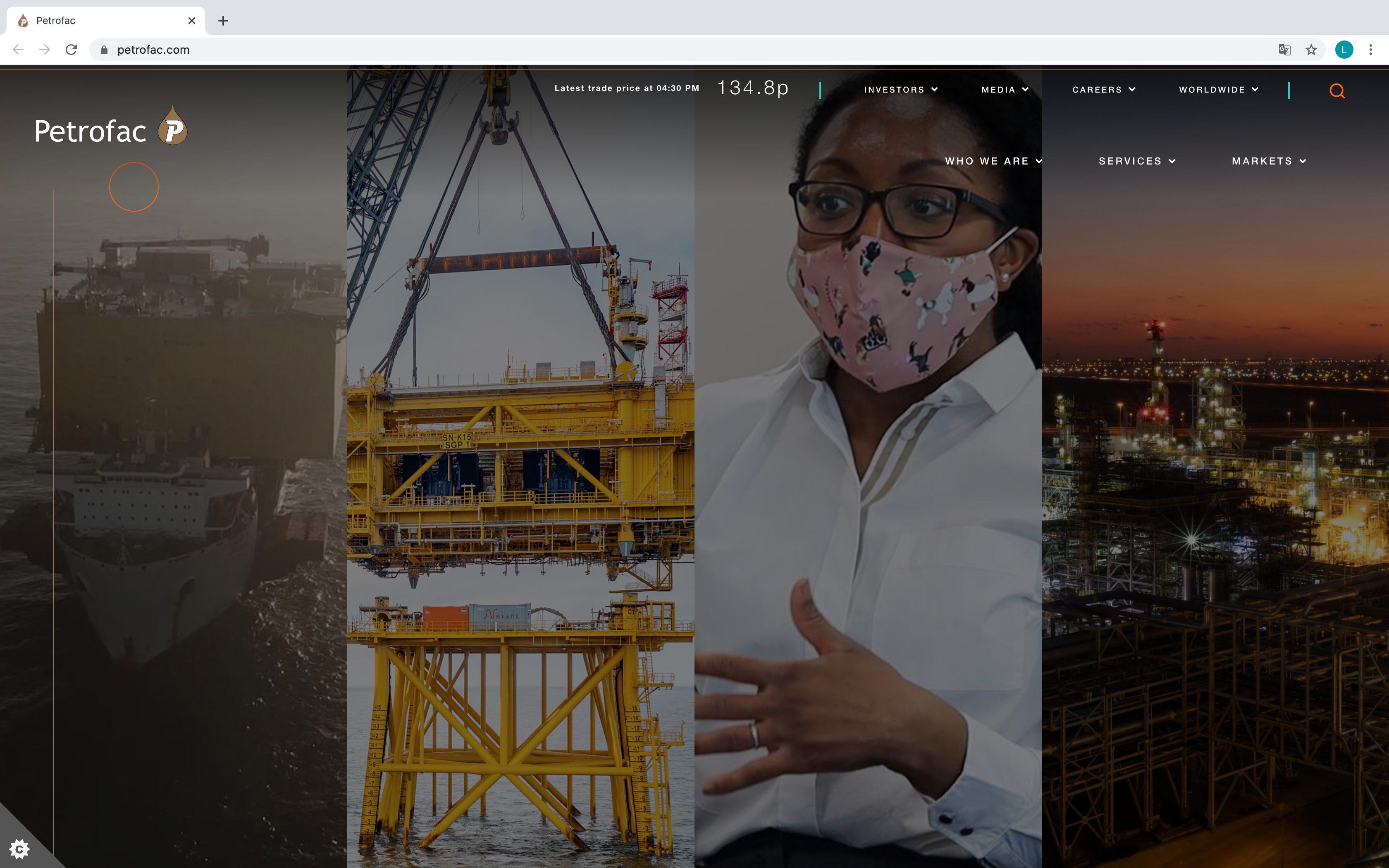 Petrofac entwickelt Windkraft-Anlagen mit zwei Rotoren/ Greentech.Live Screenshot Petrofac