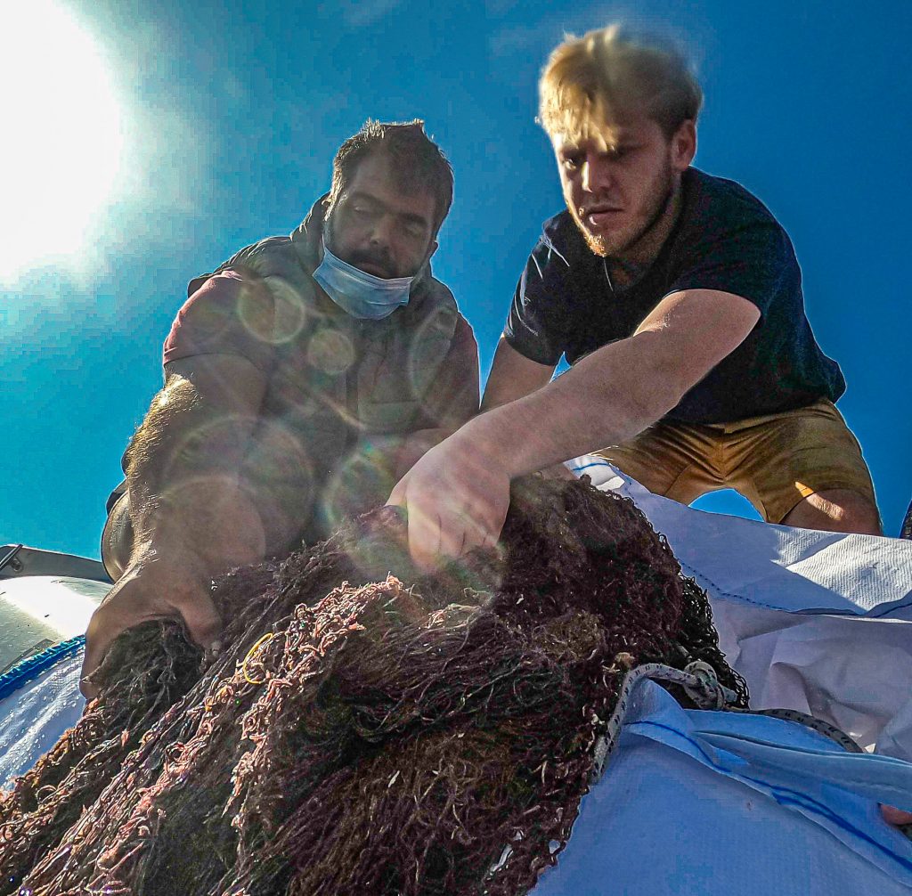 Geisternetze in der Nordsee Foto: Ghost Diving / Greentech.Live