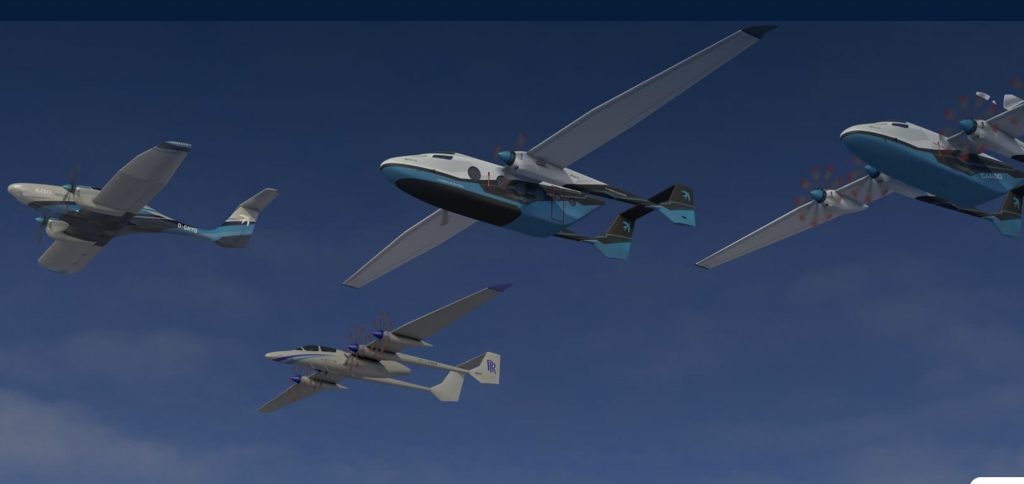Greentech-Flugzeug APUS i-2 H20 HM22 screen Kopie