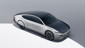 Solar Auto Lightyear 0 Elektroauto tankt Sonnen-Energie