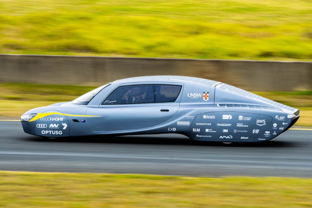 Solar Auto sunswift 7 bricht Rekorde - Greentech Mobility - Foto: Hersteller Sunswift