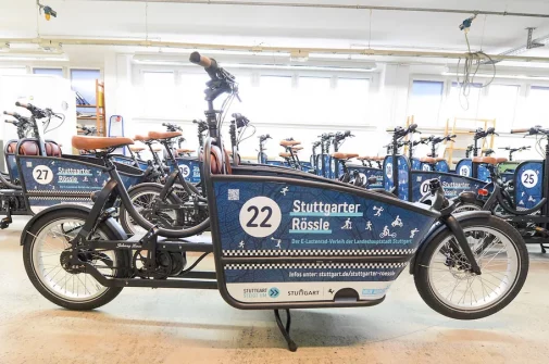 E-Lastenrad Stuttgarter Rössle: Greentech für The Länd