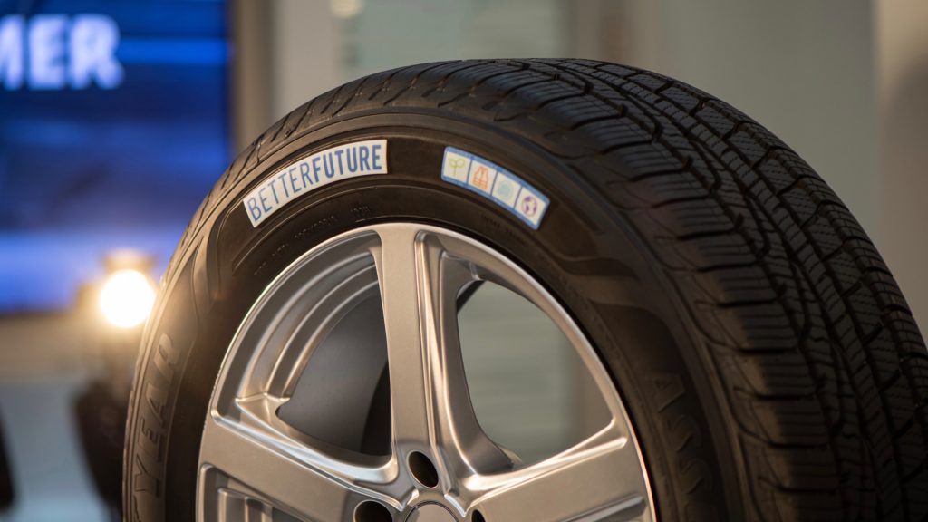 Goodyear Autoreifen 70 Prozent Recycling / Greentech.Live