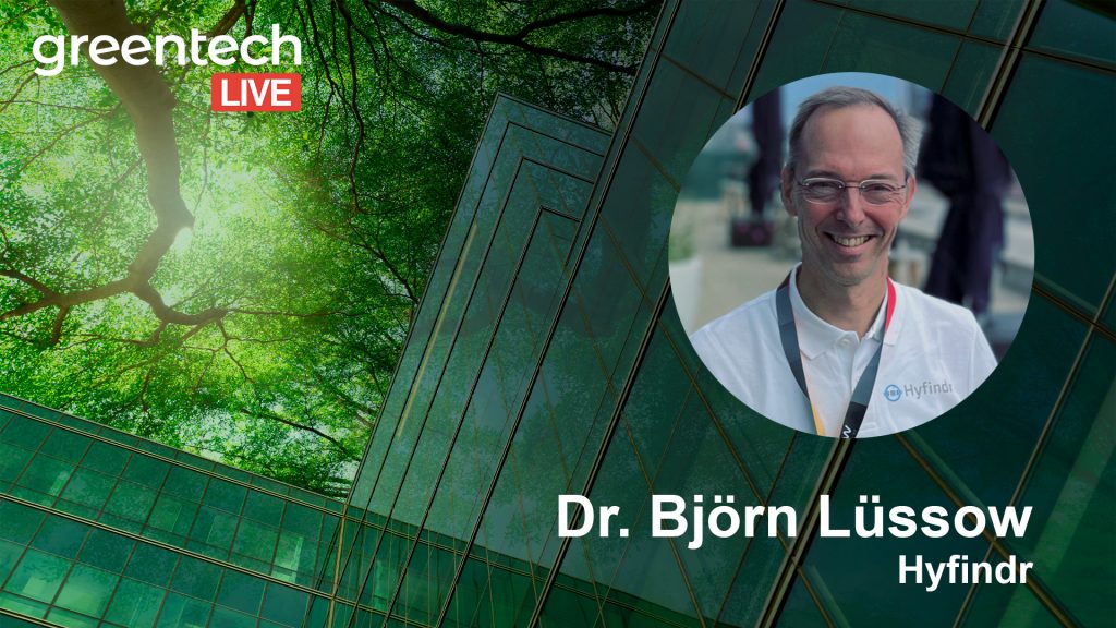 Greentech Live Konferenz Björn-Lüssow HyfindR
