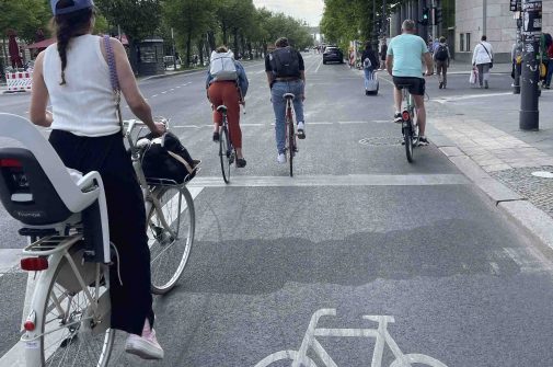 Deutschland Fahrrad unfreundlich Radweg Berlin Greentech Live Studie ADFC MG_8375