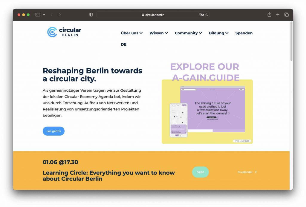 Greentech Index-Circular Berlin