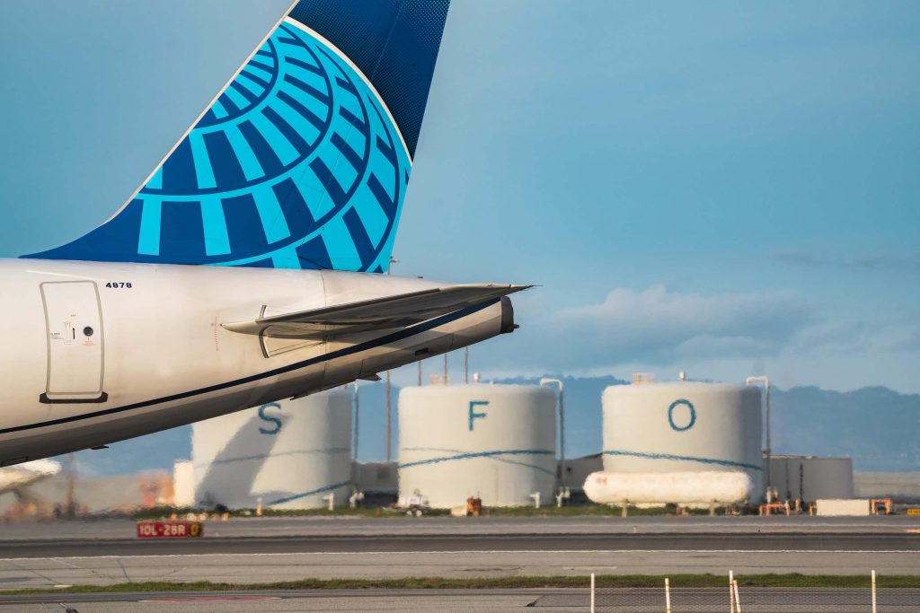 United Airlines nachhaltig Fliegen Flugbenzin _pr Kopie