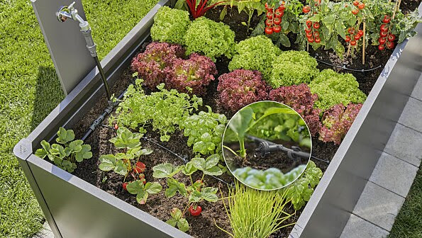Greentech Gardena Garten Bewaesserung Wasser Rasen