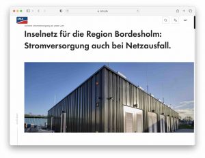 Greentech SMA Solar gruene Energie Speicher s