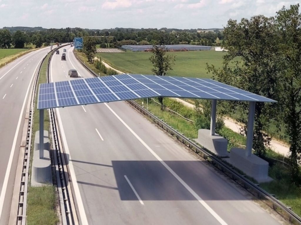Greentech Solar Autobahn -Entwurf