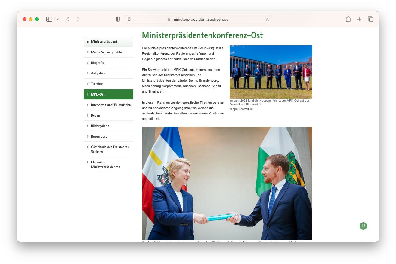 Greentech Wasserstoff Ministerpräsidentenkonferenz-Ost H2 