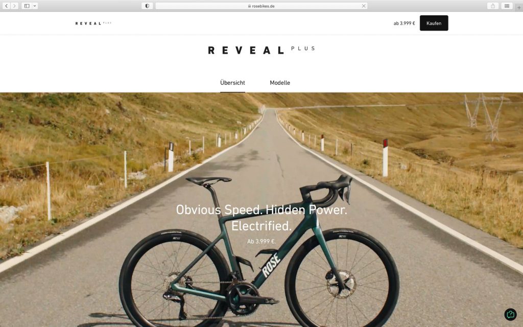 Rose Bikes E-Rennrad Reveal Plus