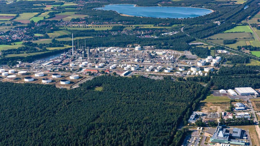 Greentech BP Gruener Wasserstoff Energie Werk Lingen. Foto: BP Presse