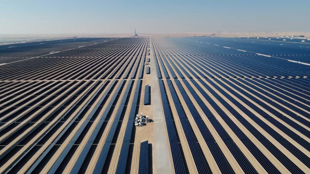Greentech Grösster Solar-Park Welt in VAE 5 GW_Mohammed bin Rashid Al Maktum Solar Park. Foto: Government of Dubai, VAE