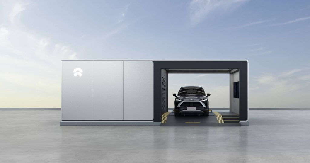 Greentech Mobility Nio Elektroauto Akku Tausch oder Laden