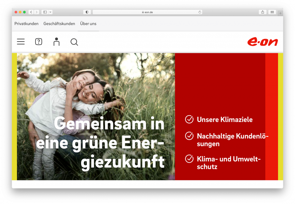 Greentech E.ON nachhaltige Zukunft
