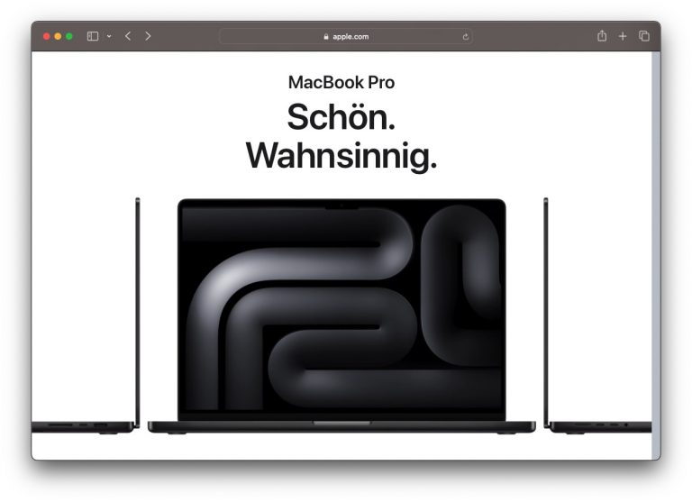 Greentech Apple-MacBook-Pro-M3 Chip Energie Effizienz Nachhaltigkeit