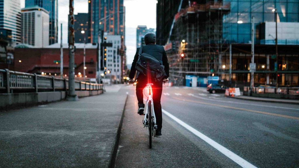 Greentech Bike Kamerasystem Ride Safety System Rueckspiegel Fahrrad LED 3 s