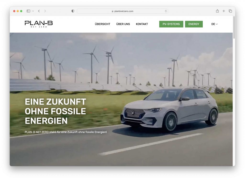 Greentech Business Plan-B Net Zero German Zero