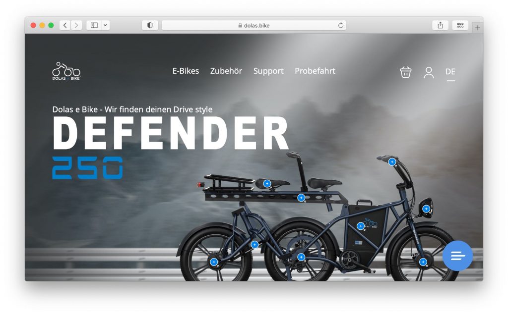 Screenshot: https://dolas.bike/