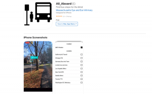 Impact Tech All Aboard App Busfahr App für blinde Menschen