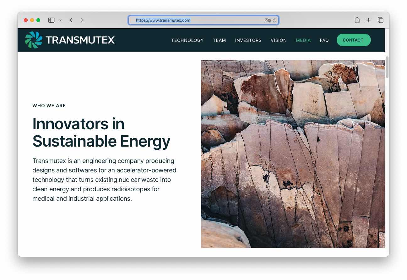 Greentech Transmutex Atom Muell Recycling statt Endlager