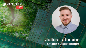 Greentech.LIVE Conference: Energie von nebenan – wie Smartred Mieterstrom smart macht