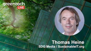 Greentech.LIVE Conference: Mehr Nachhaltigkeit pro Klick – Thomas Heine über grüne IT-Lösungen