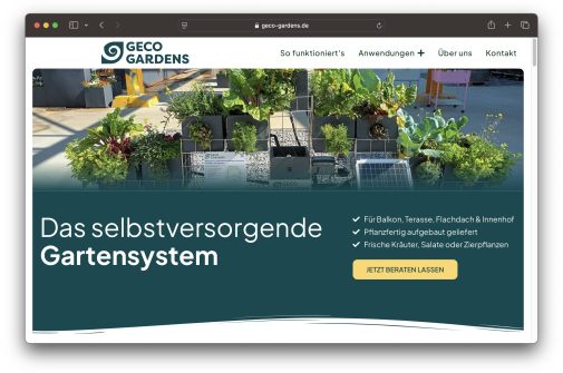 Greentech-Index-Geco-Gardens