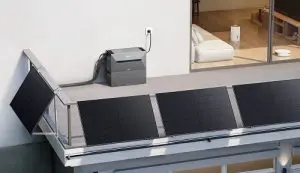 Greentech Solar Balkonkraftwerk mit Speicher Anker SOLIX
