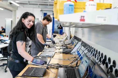 Greentech AfB Refurbishment IT Kreislaufwirtschaft Circular Social Impact Unternehmen BW
