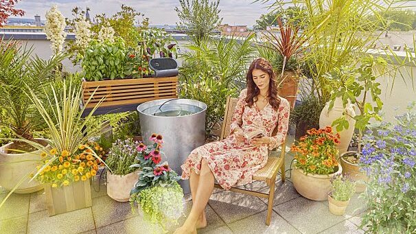 Greentech Gardena App Garten Sommer