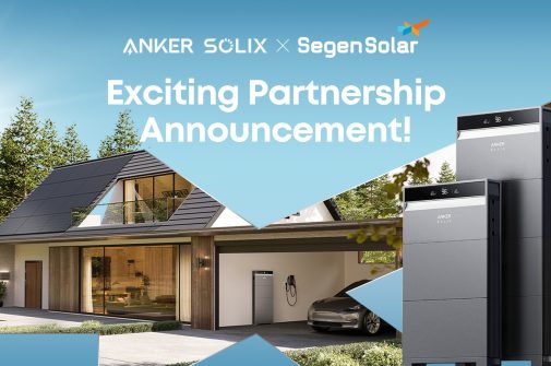 Greentech Anker SOLIX Segen Solar Partnerschaft