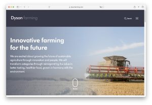 Greentech Dyson Farming Agrar Landwirtschaft