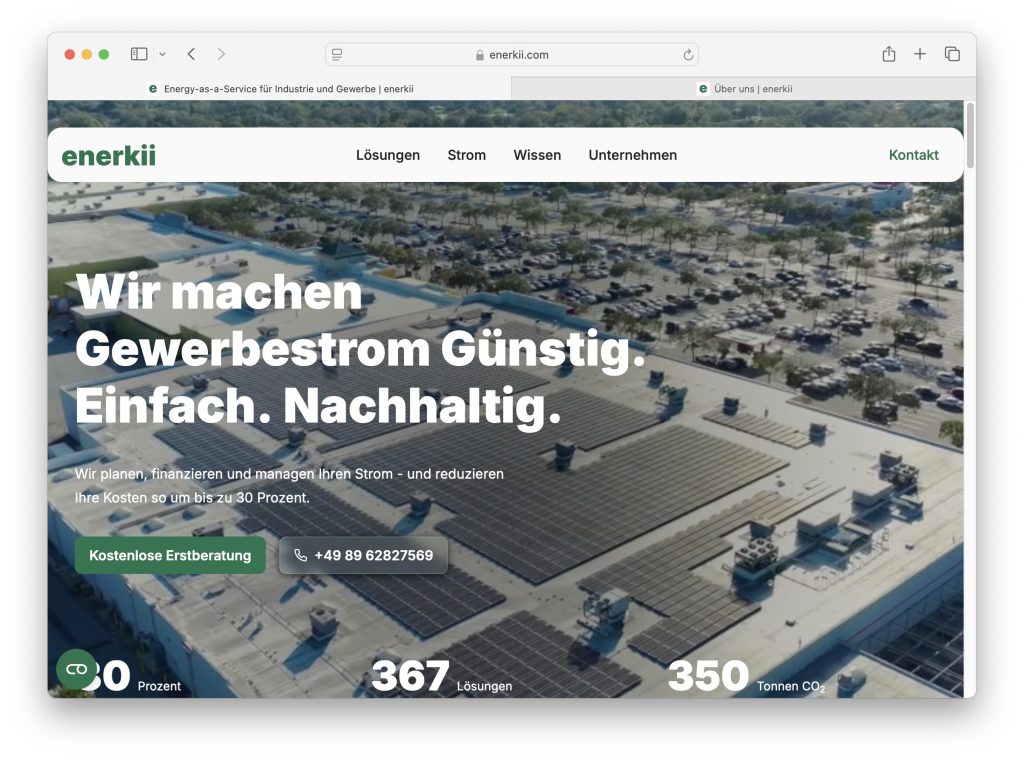Greentech EnerKii Funding VC Finanzierung